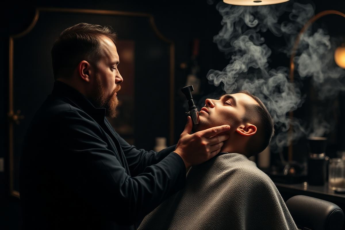 Barbering work at Apex Barber Studio