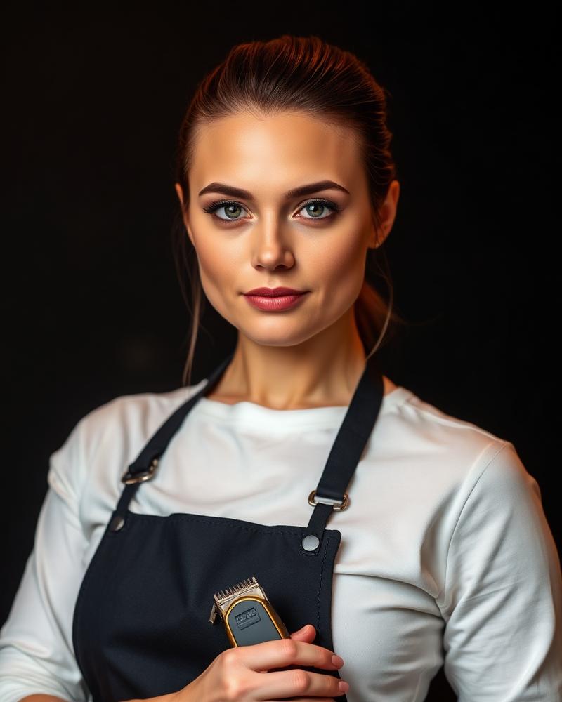 Isla Rourke, Style Director at Apex Barber Studio